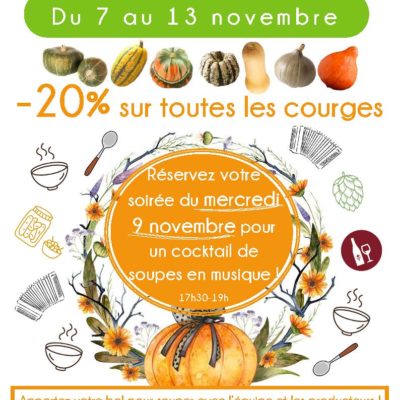 Fête de la courge : Ma Terre vous invite !